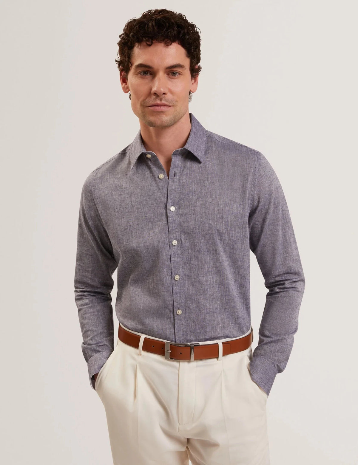 Prynn Men Shirts Scotch Soda Homme Navy 1