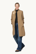 Quilted Jacket Woman ILSE JACOBSEN 273-SEPIA-TINT 34