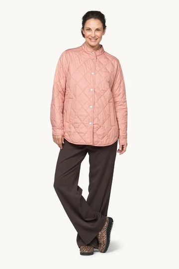Quilted Shirt Jacket Woman ILSE JACOBSEN
