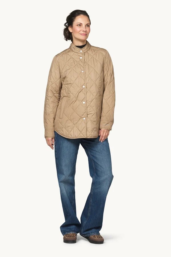 Quilted Shirt Jacket Woman ILSE JACOBSEN