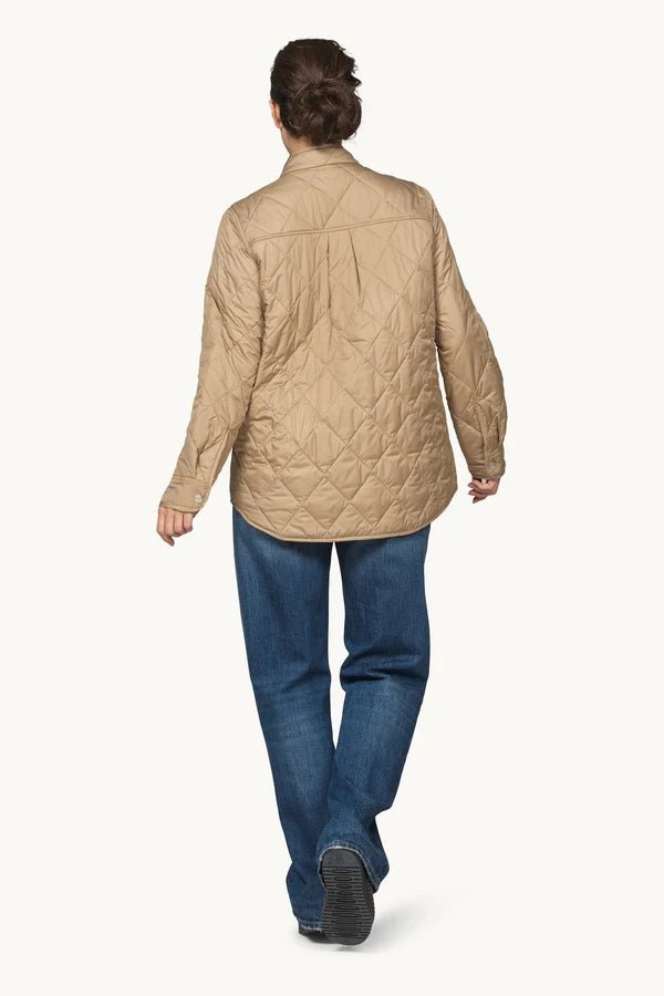 Quilted Shirt Jacket Woman ILSE JACOBSEN