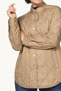 Quilted Shirt Jacket Woman ILSE JACOBSEN