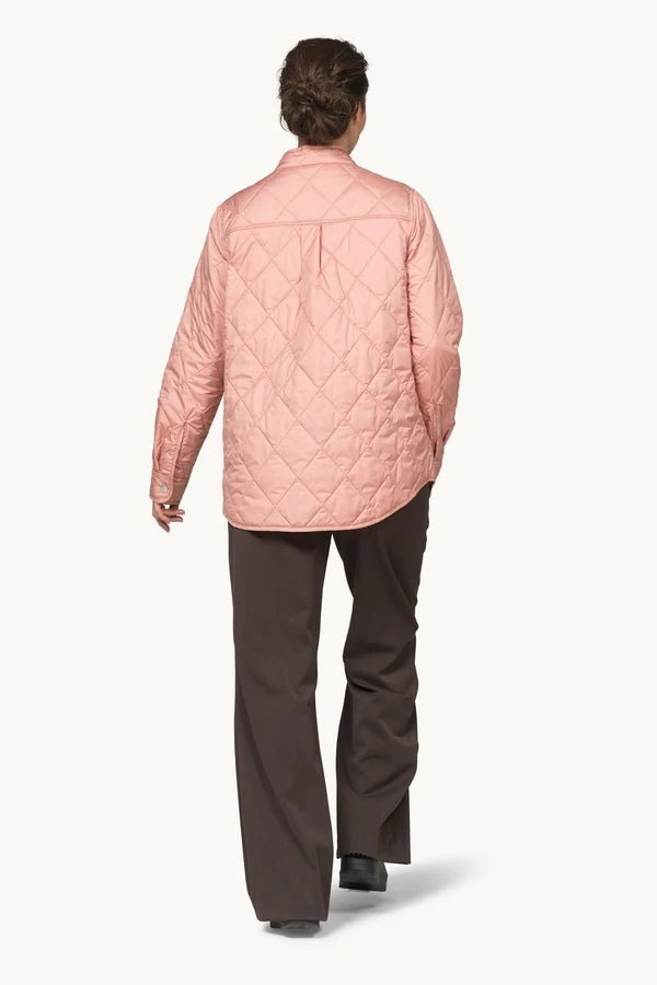 Quilted Shirt Jacket Woman ILSE JACOBSEN