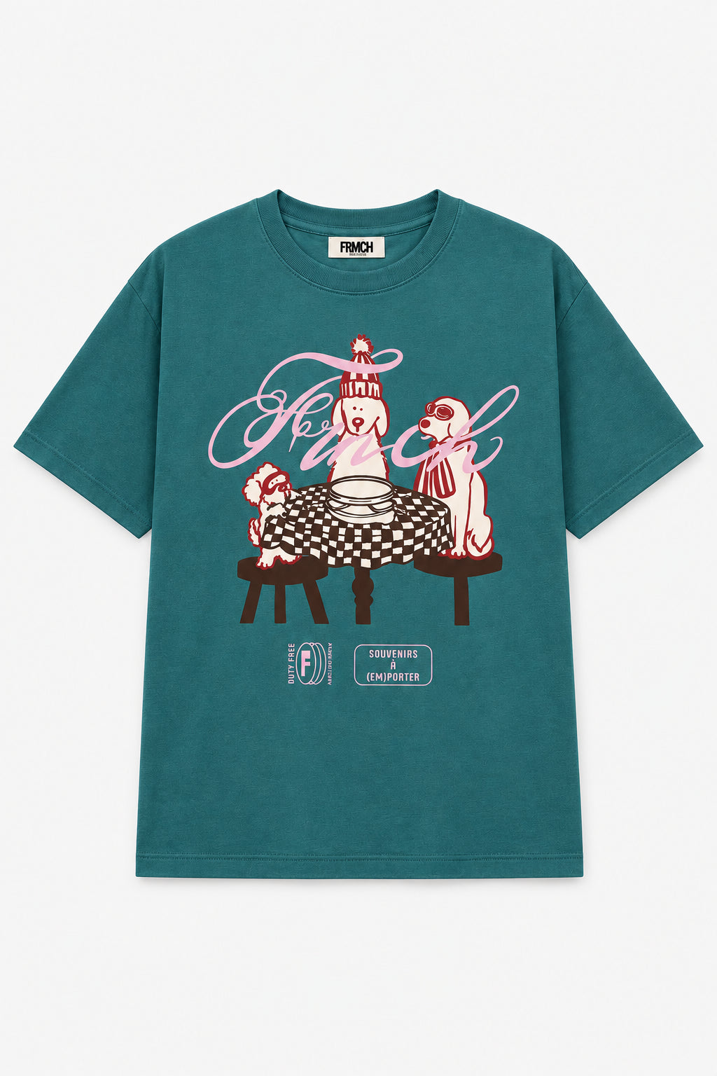RACLETTE T-SHIRT Woman FRNCH VERT XS