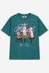 RACLETTE T-SHIRT Woman FRNCH VERT XS