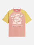 Raglan Artwork Loose Fit T-Shirt T-Shirts Scotch Soda Femme