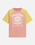Raglan Artwork Loose Fit T-Shirt T-Shirts Scotch Soda Femme