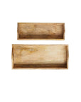 RECTANGLE MANGO WOOD TRAYS Dining-Kitchenware Creative Coop   
