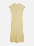 Relaxed Linen Blend Tie Dress Dresses Scotch Soda Femme Parsnip 36