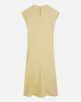 Relaxed Linen Blend Tie Dress Dresses Scotch Soda Femme Parsnip 36