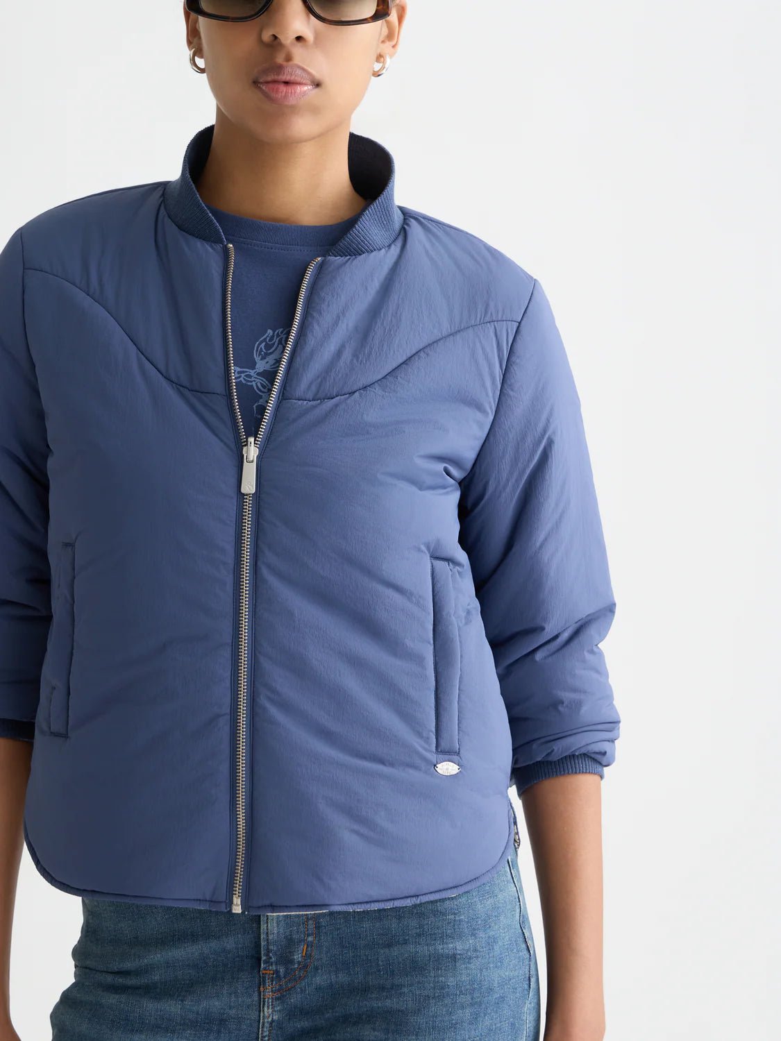 Reversible Bomber Jacket Outerwear Scotch Soda Femme Oceana L
