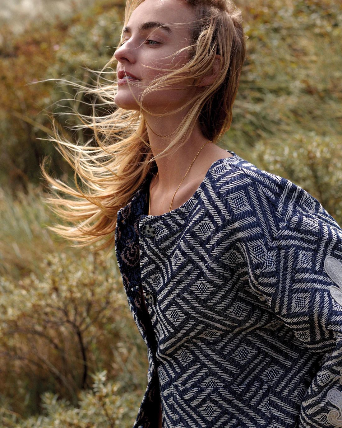 Reversible jacket with embroidery Outerwear SUMMUM
