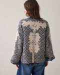 Reversible jacket with embroidery Outerwear SUMMUM