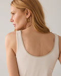 Reversible singlet with glitter trim T-Shirts SUMMUM