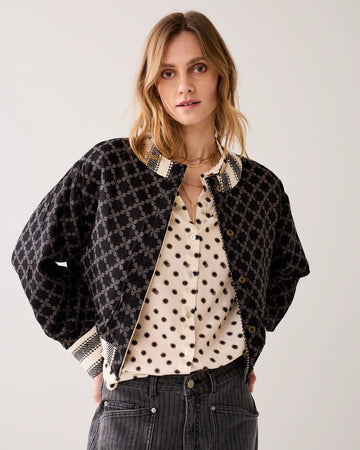 Reversible striped jacket Outerwear SUMMUM