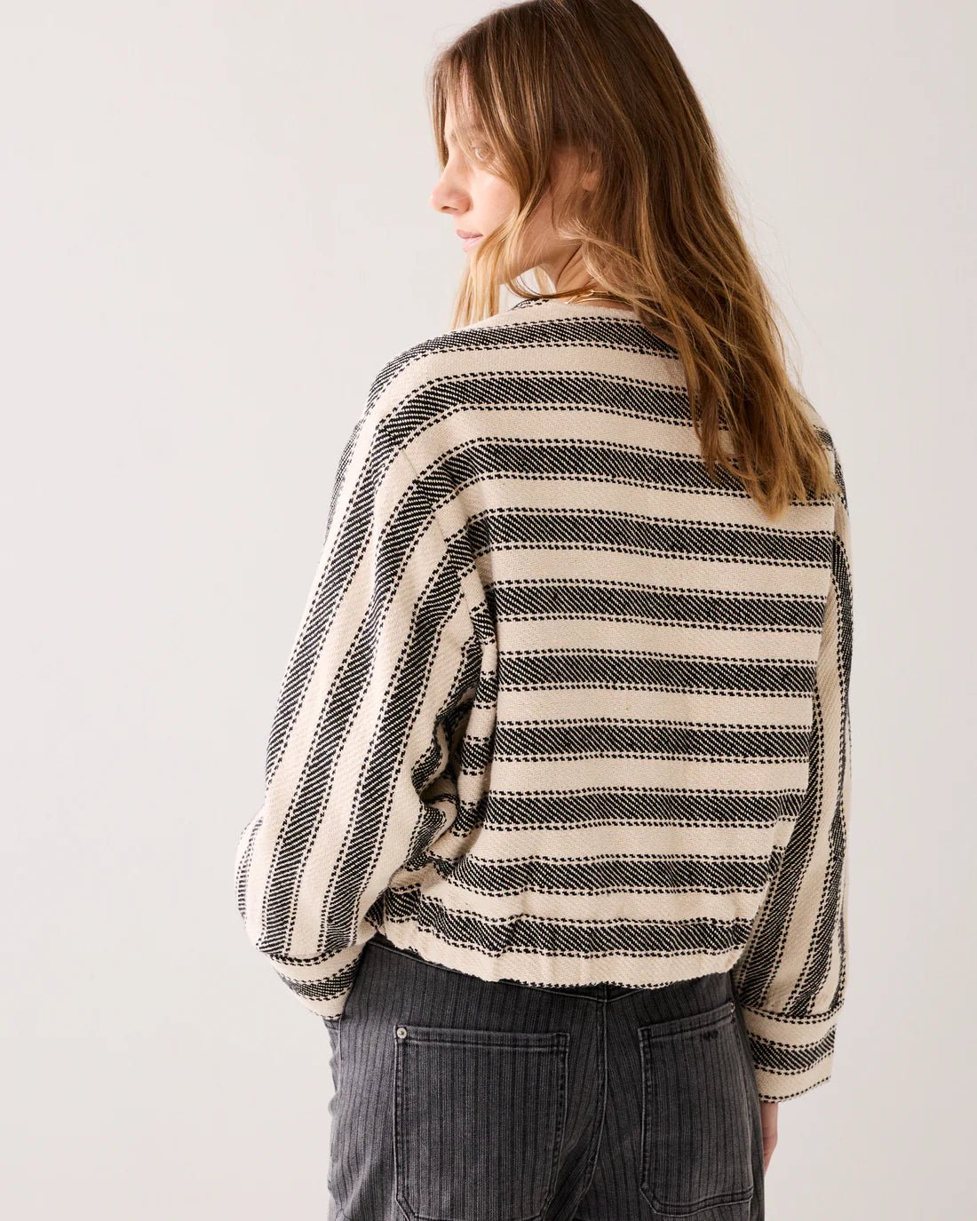 Reversible striped jacket Outerwear SUMMUM