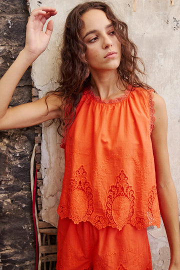 RIO TOP T-Shirts Melissa Nepton Orange XS