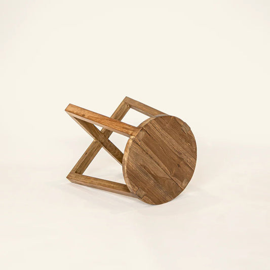 ROUND STOOL MALIKA stool Crusoe
