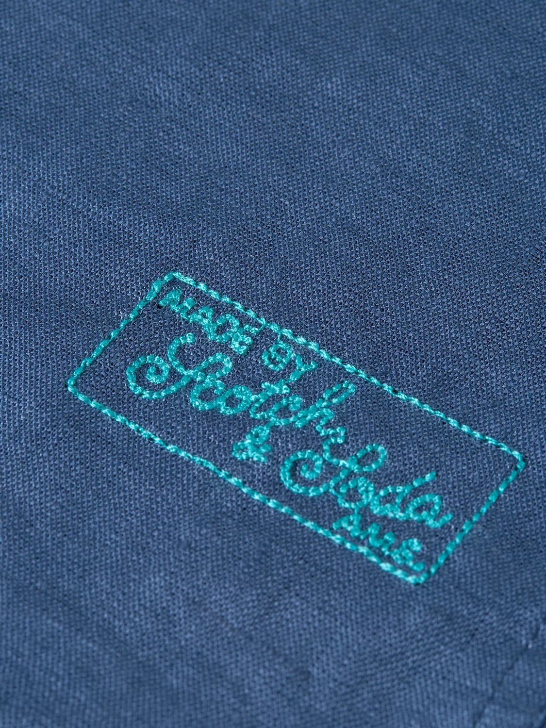 Seasonal Core Linen Regular-Fit Shirt Man Scotch & Soda Ensign Blue 3XL