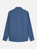 Seasonal Core Linen Regular-Fit Shirt Man Scotch & Soda Ensign Blue XXL