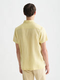 Seasonal Core Linen Regular-Fit Short-Sleeved Shirt Men Shirts Scotch Soda Homme