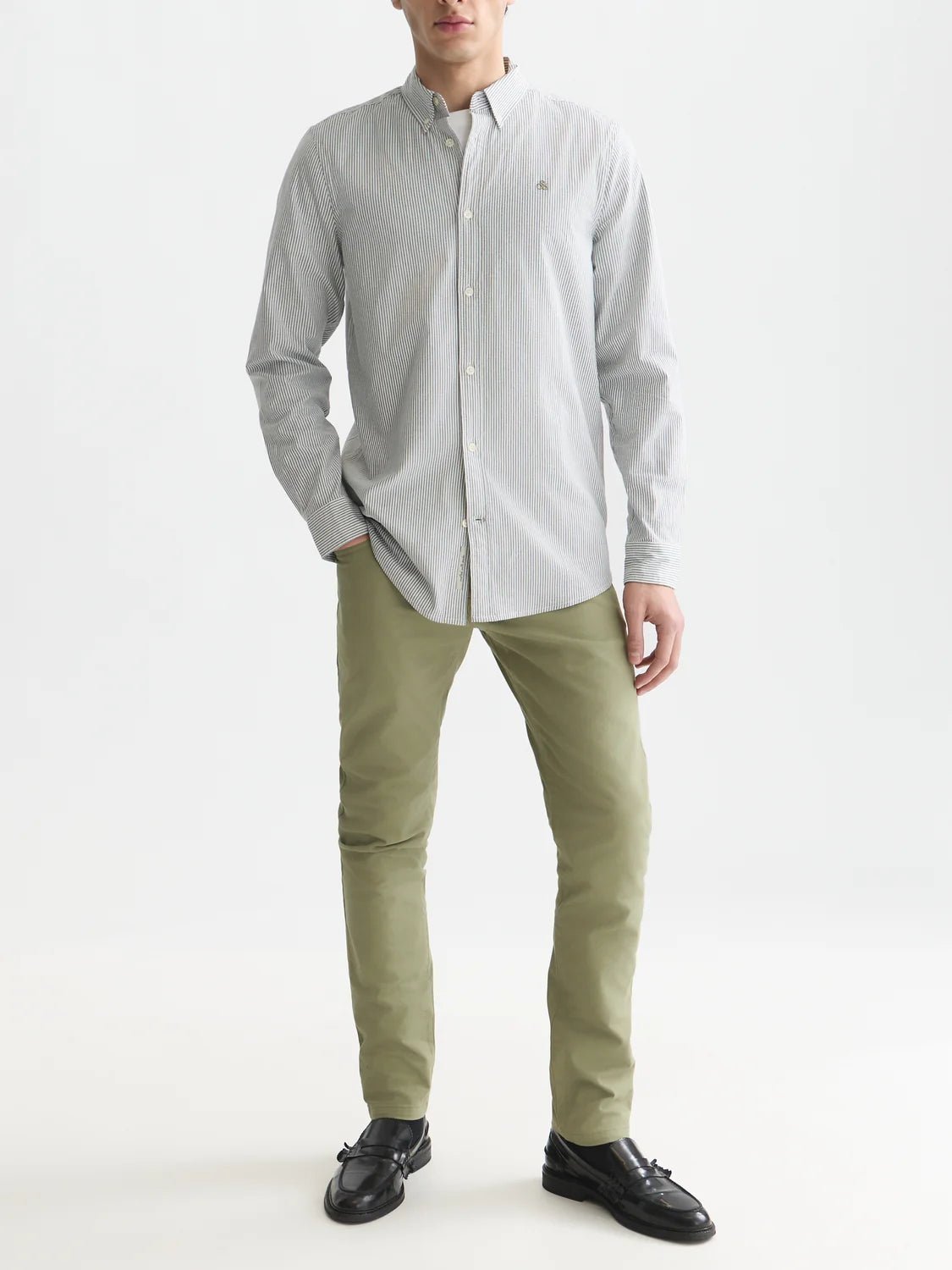 Seasonal Core Oxford Striped Regular-Fit Shirt Man Scotch & Soda