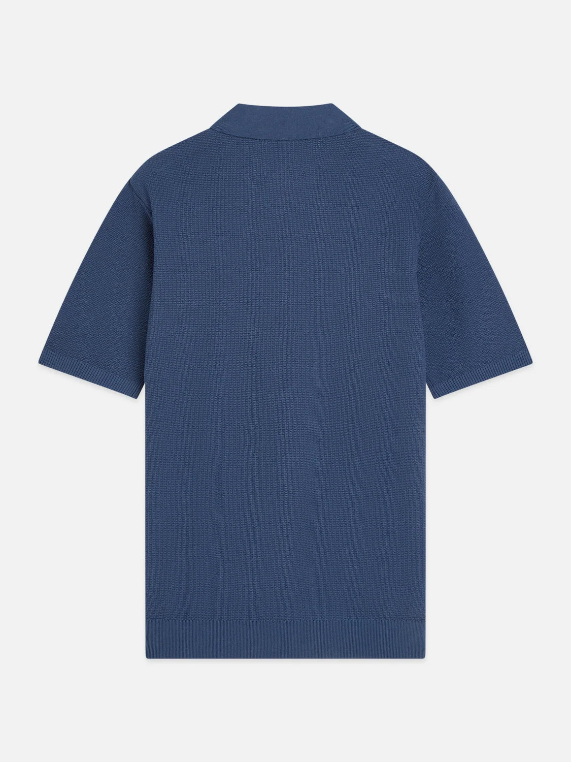 Seasonal Core Structured Knitted Regular-Fit Polo Man Scotch & Soda Ensign Blue XXL