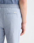 Seasonal Core Warren Cotton-Linen Twill Jogger Men Trousers Scotch Soda Homme Infinity 30-30