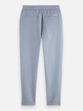 Seasonal Core Warren Cotton-Linen Twill Jogger Men Trousers Scotch Soda Homme Infinity 34-32