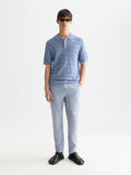 Seasonal Core Warren Cotton-Linen Twill Jogger Men Trousers Scotch Soda Homme Infinity 29-30