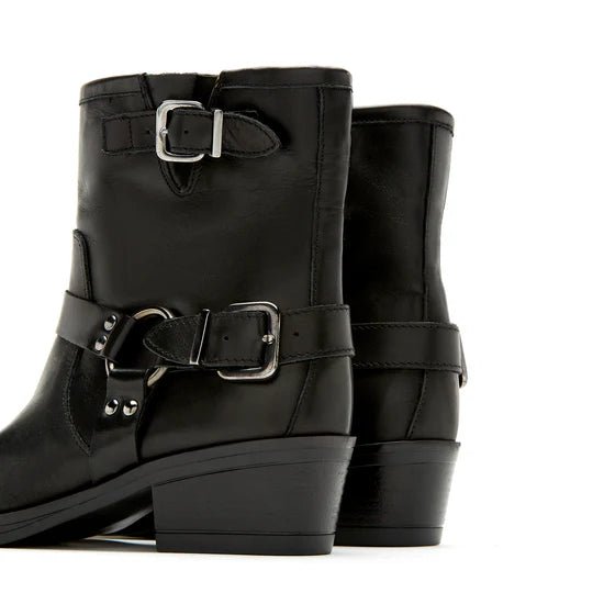Serena - Black Leather shoes SISTER & SOEUR