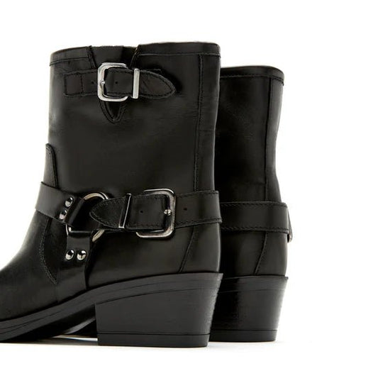 Serena - Black Leather shoes SISTER & SOEUR