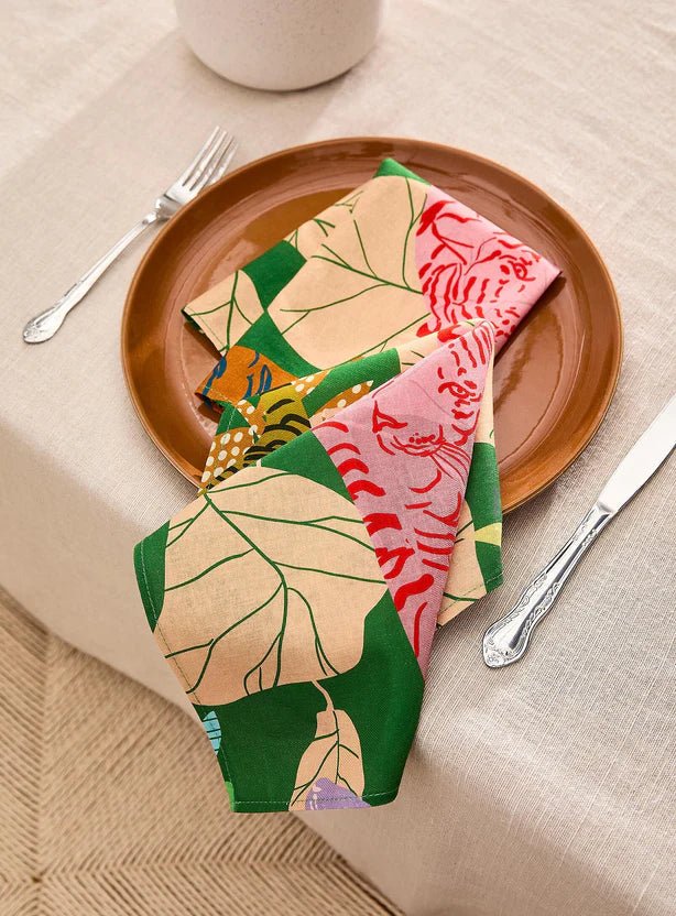 SET OF 2 NAPKINS - Dora Nola DORA NOLA Vert