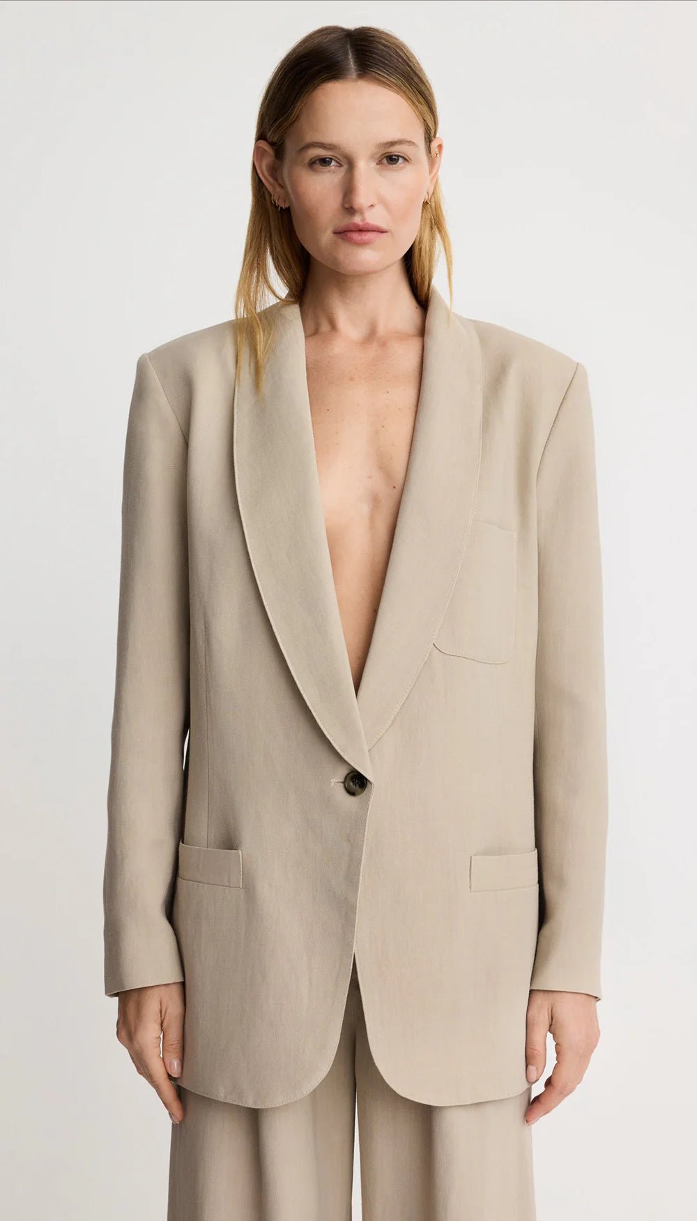 Shawl Collar Oversized Blazer Smythe
