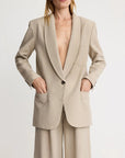 Shawl Collar Oversized Blazer Tailoring Smythe
