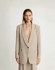 Shawl Collar Oversized Blazer Tailoring Smythe