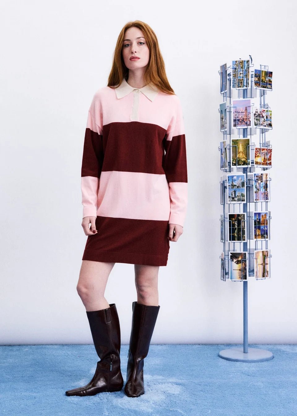 SHIRANE DRESS Woman FRNCH ROSE XS