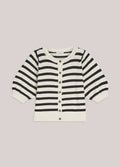 Short-sleeved knitted cardigan Knitwear SUMMUM