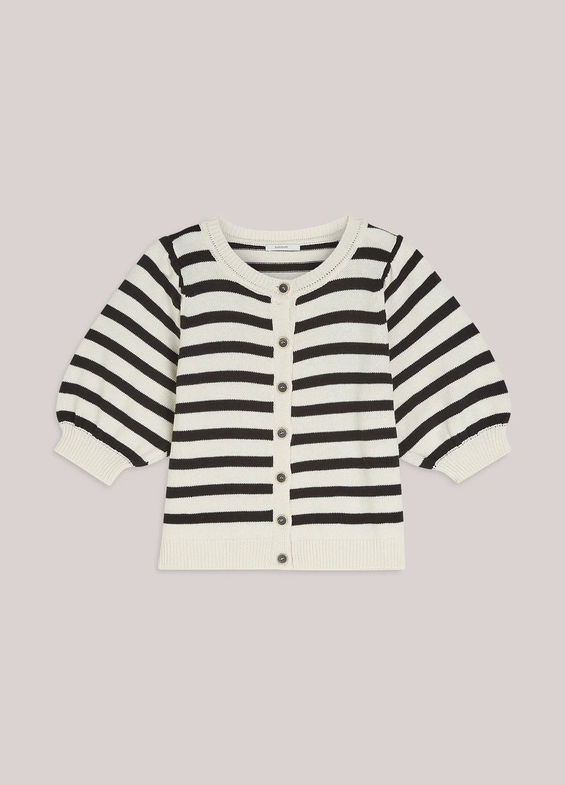 Short-sleeved knitted cardigan Knitwear SUMMUM