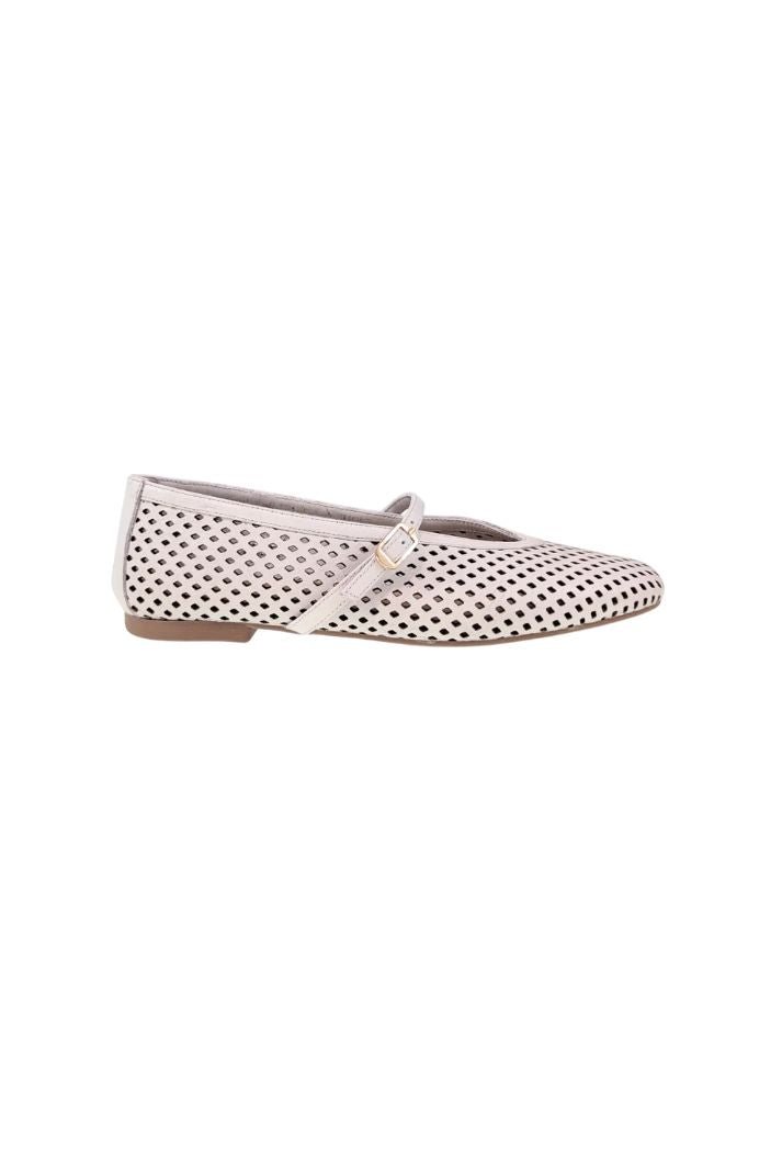 SIAN ATELIERS OFF WHITE LEATHER 36