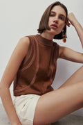 SOLANA Woman Melissa Nepton XS CHESTNUT