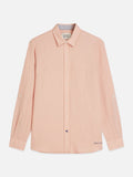 Solid Linen Regular-Fit Shirt Man Scotch & Soda Misty Rose XXL