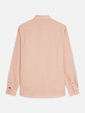 Solid Linen Regular-Fit Shirt Man Scotch & Soda Misty Rose XL