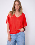 SOPHIA T-Shirts Notshy TOMATE XS