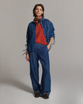 Straight-Leg Jeans in Tencel Denim Woman SUMMUM