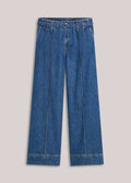 Straight-Leg Jeans in Tencel Denim Woman SUMMUM