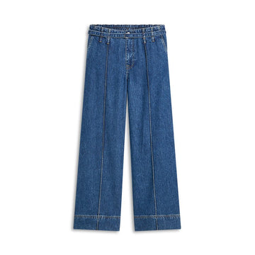 Straight-Leg Jeans in Tencel Denim Woman SUMMUM