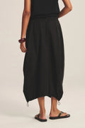 STRIPE RIB & POPLIN MIX MEDIA SKIRT Dresses VELVET SAHARA XL