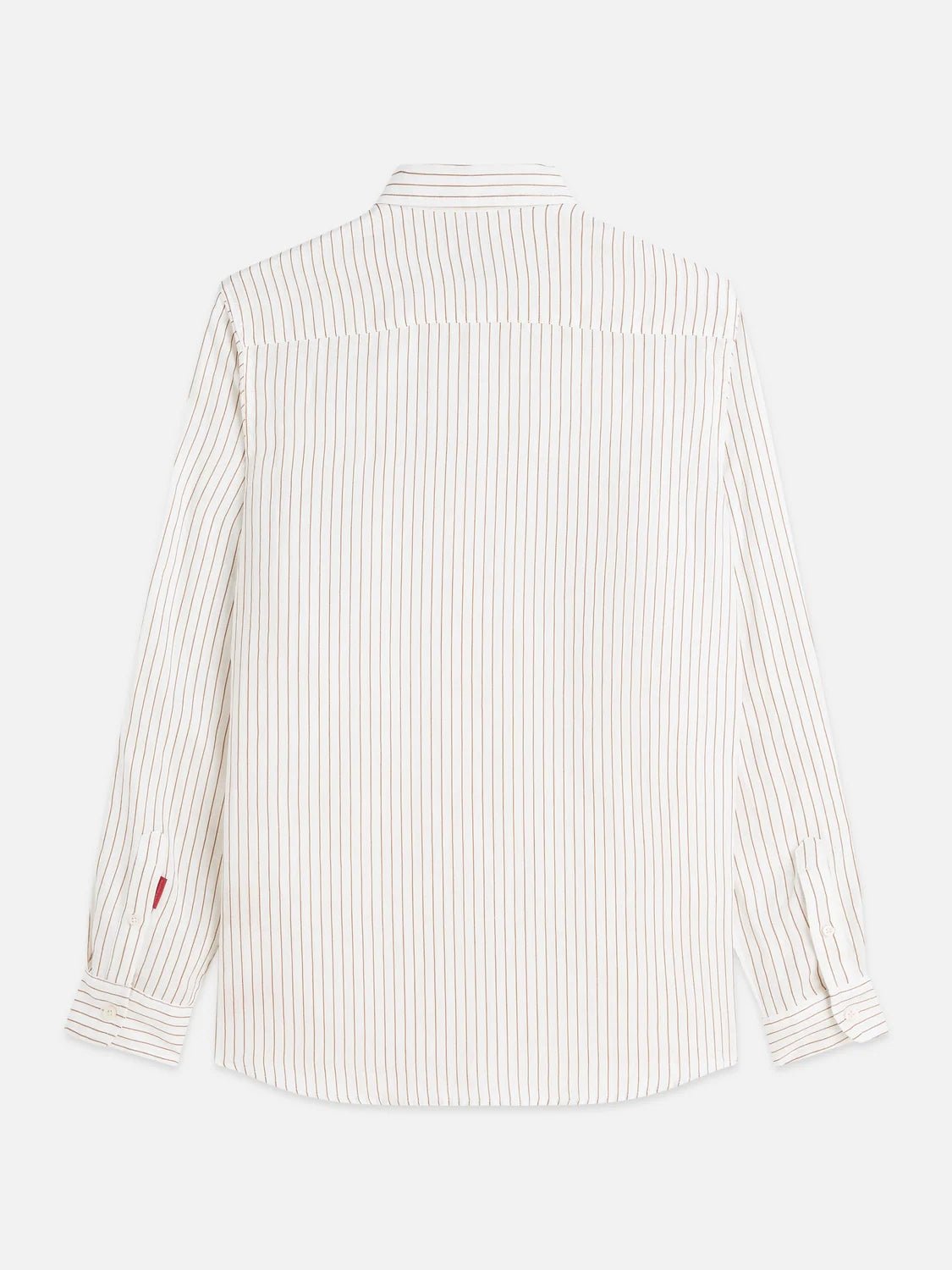 Striped Linen Regular-Fit Shirt Man Scotch & Soda Dijon Stripe L