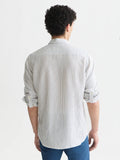 Striped Linen Regular-Fit Shirt Man Scotch & Soda